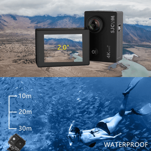 SJCAM SJ4000 Air 4K Wifi Waterproof Action Camera - Image 5