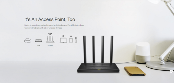 TP-Link Archer c6-Gigabit Dual-Band Wi-Fi Router - Image 3